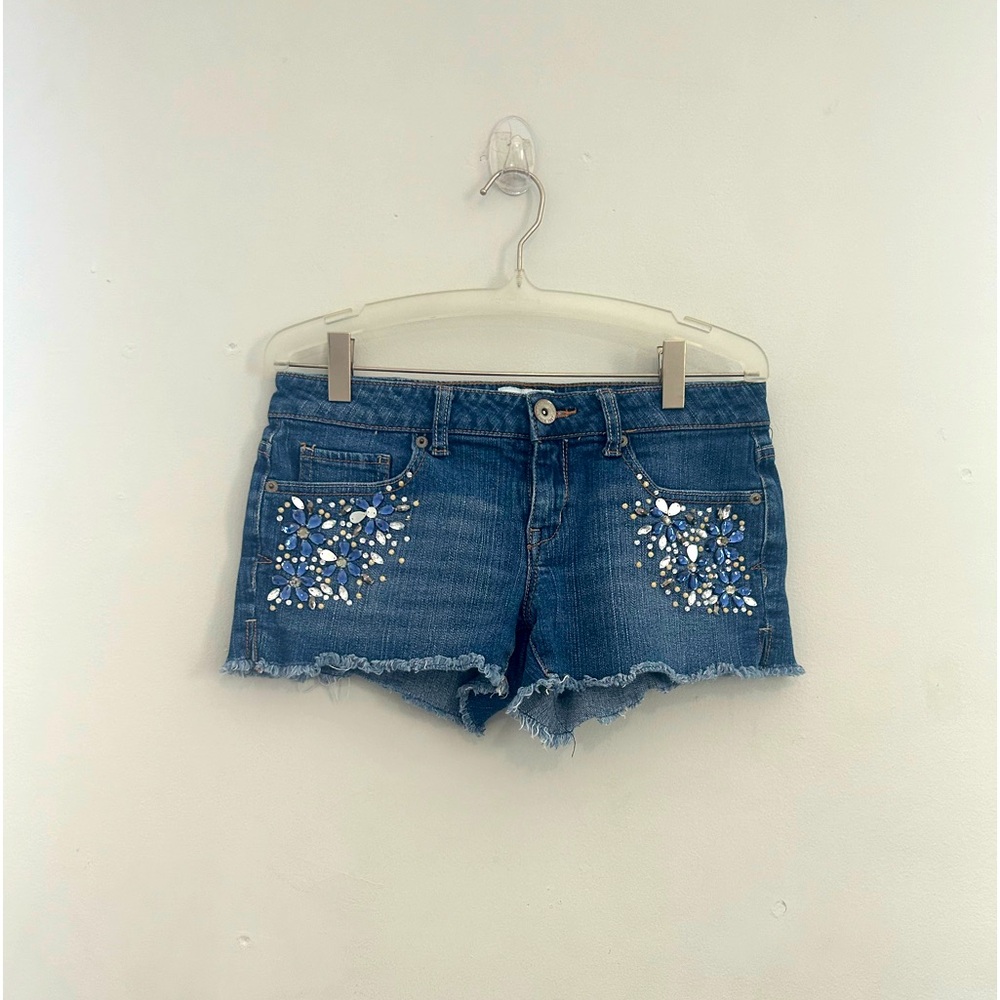 ❤️Aéropostale Embellished Denim Shorts